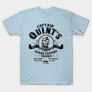 Quint Shark Feeding Tour Lts T-Shirt